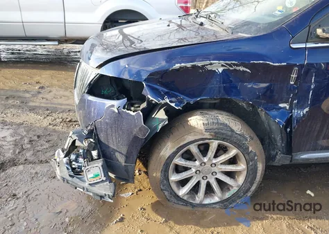 2011 Lincoln Mkx z USA, uszkodzony, nr VIN 2LMDJ8JK3BBJ08420